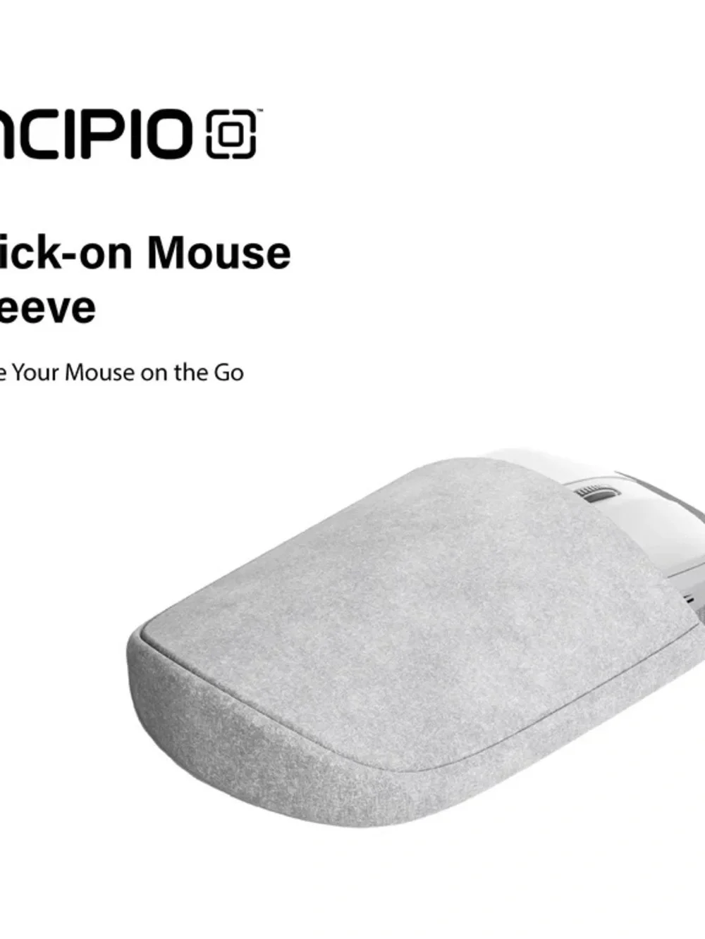 Incipio Stick-On Adhesive Laptop Mouse Holder Pocket Sleeve for Wireless Mouse